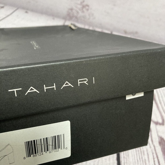 Tahari Shoes‎ Womens Size 9M Coral Pink Megyn Suede Lace Up Perforated Open Toe - Picture 11 of 11